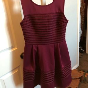 Beautiful purple semi formal dress